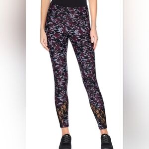 Warrior Leggins Size S Small Lqce Bottom Pants Camo Leggings Danica Patrick